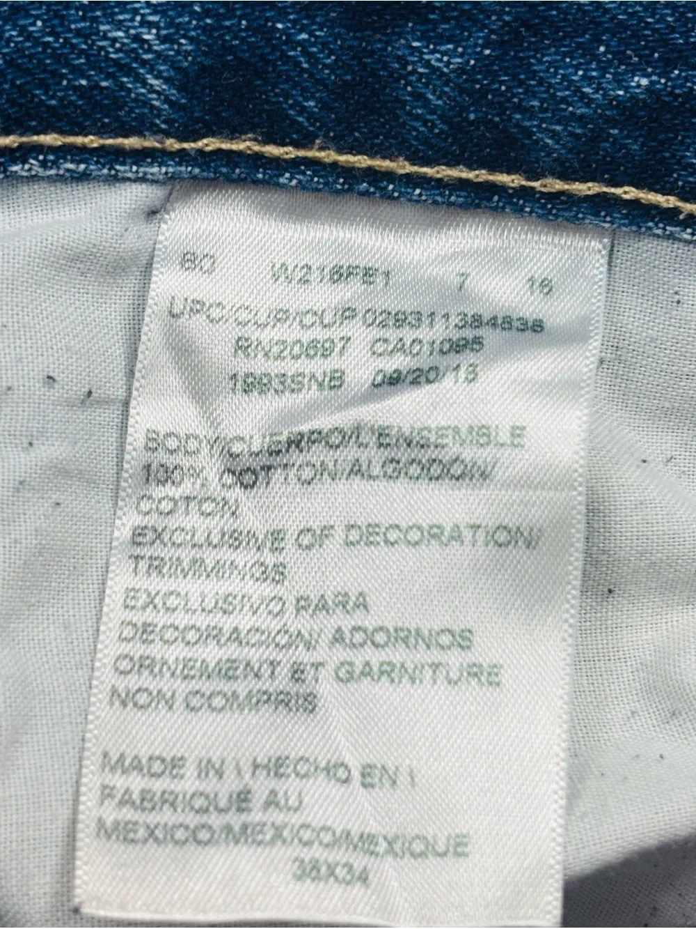 Dickies Classic Men's Blue Denim Jeans M503